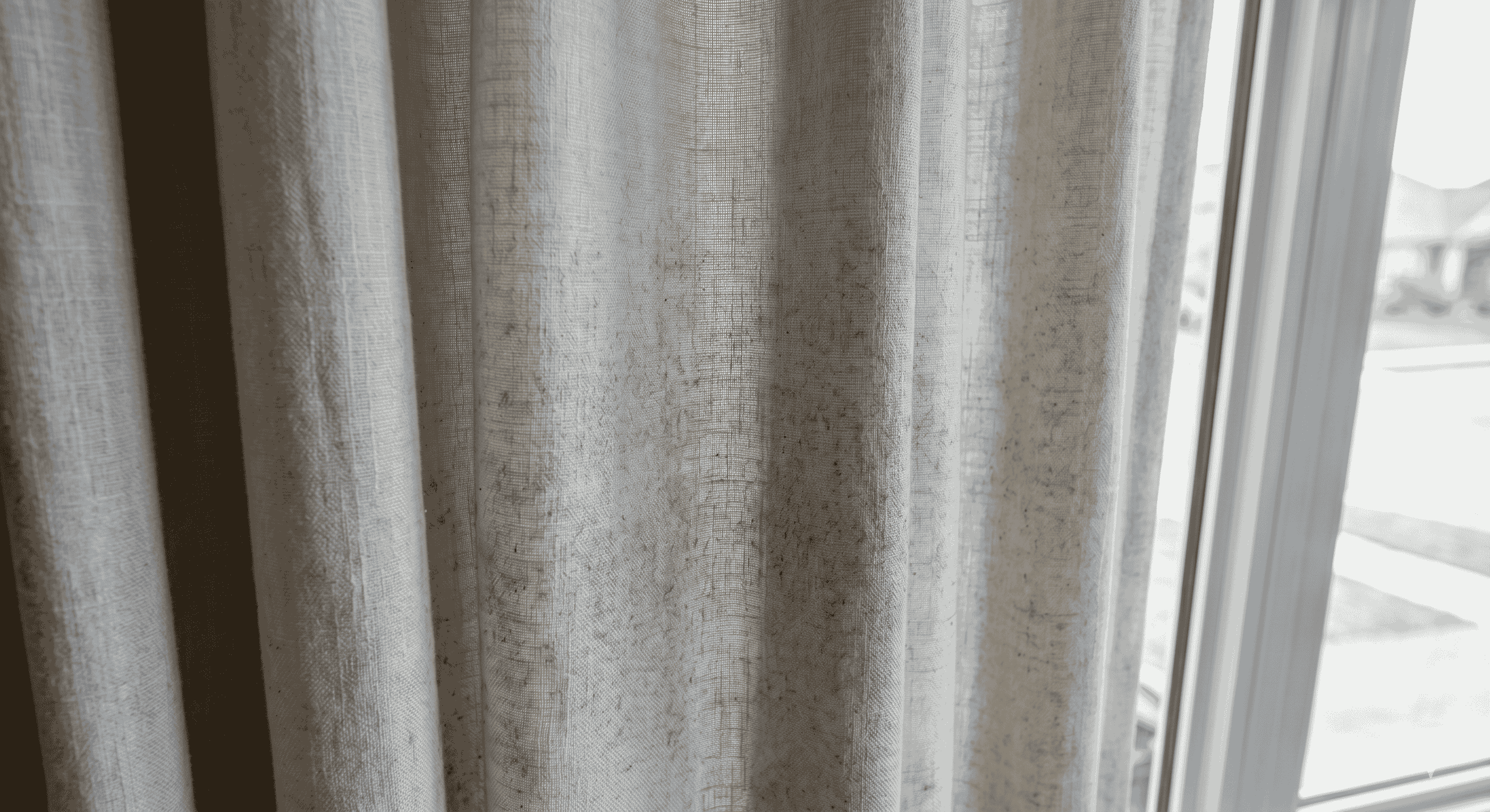Curtain Cleaning before